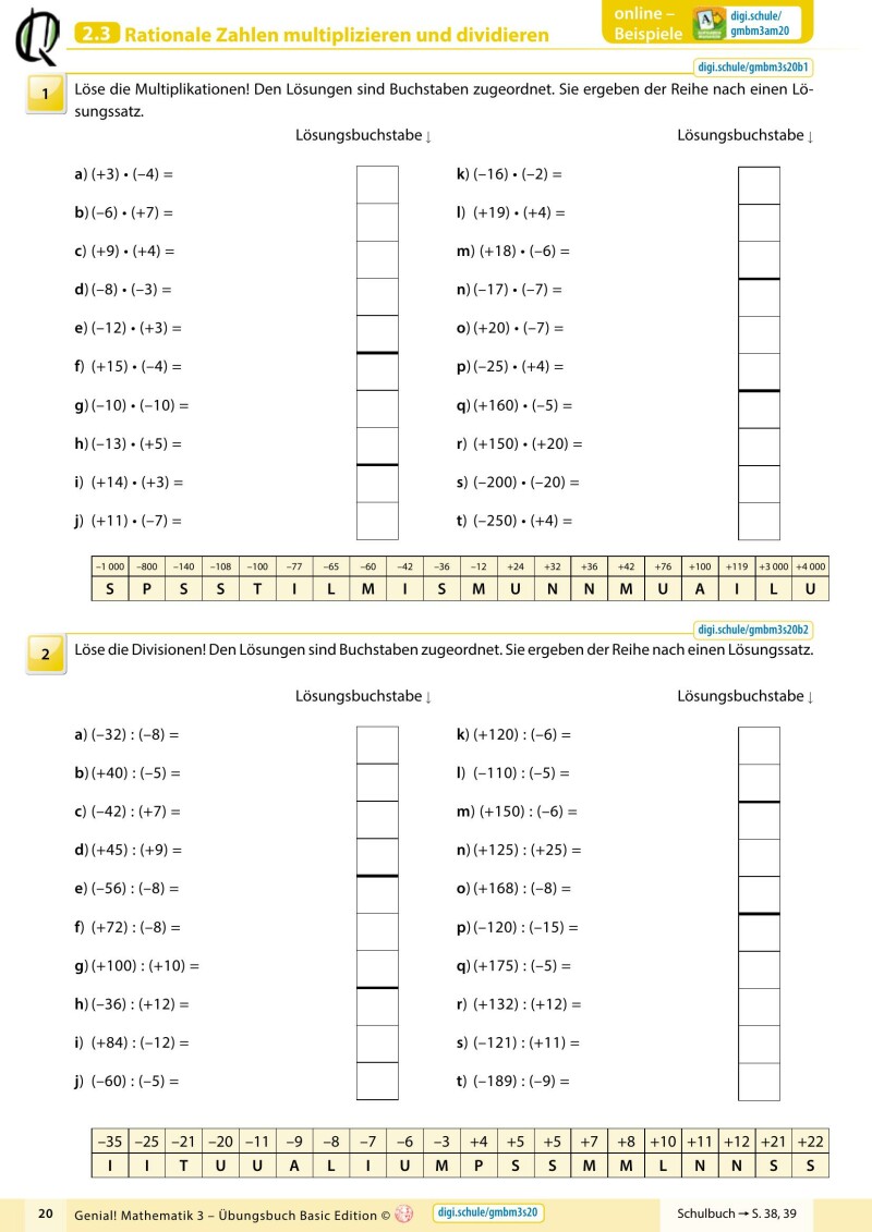 Genial! Mathematik 3 IKT – Übungsteil Basic + Master Edition v3.3