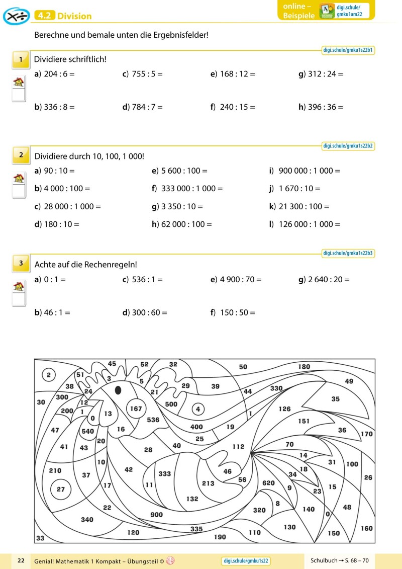Genial! Mathematik 1 - Kompakt IKT v2.1 – Übungsteil Classic
