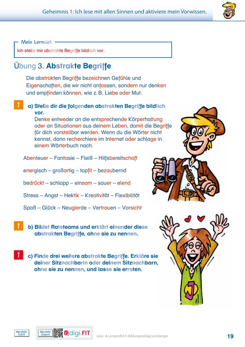 Lese- und Lernprofi 4 LP’23 v1.1 / Schulbuch – silbierte Ausgabe