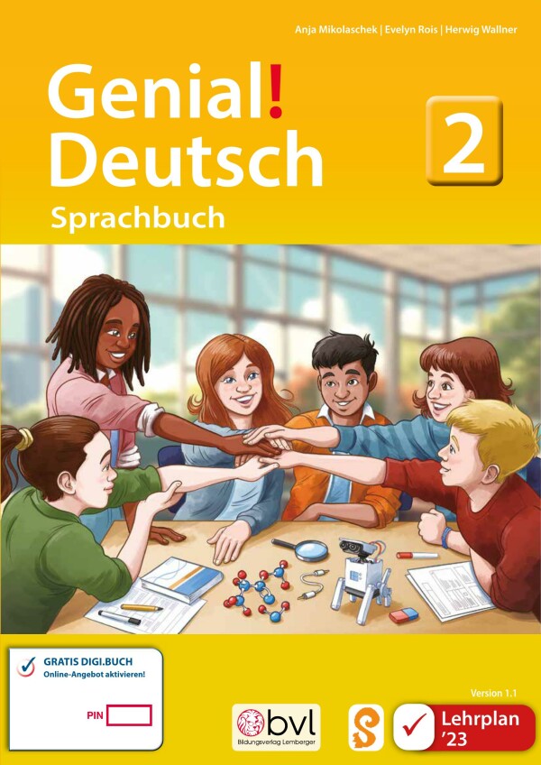 Genial! Deutsch 2 – Sprachbuch IKT LP’23 v.1.1 / Schulbuch
