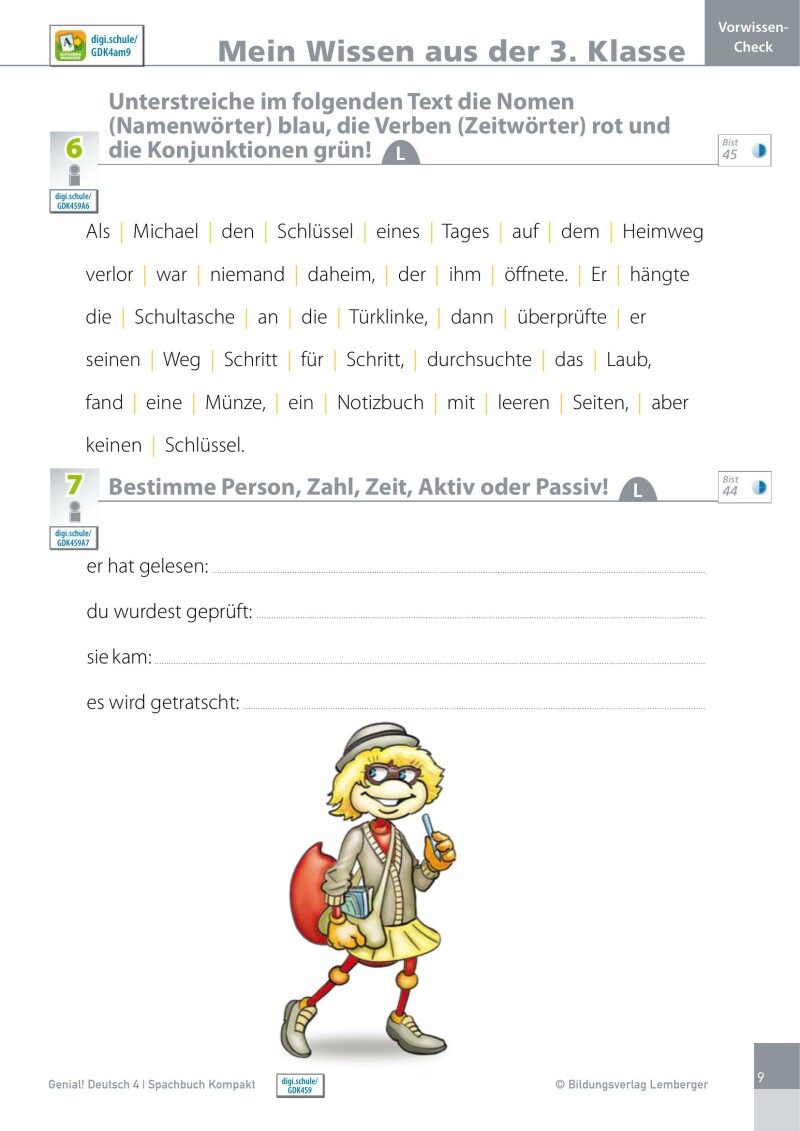 Genial! Deutsch 4 – Sprachbuch Kompakt IKT_Version 1.2: Schulbuch mit E-Book für das Leistungsniveau ”Standard”