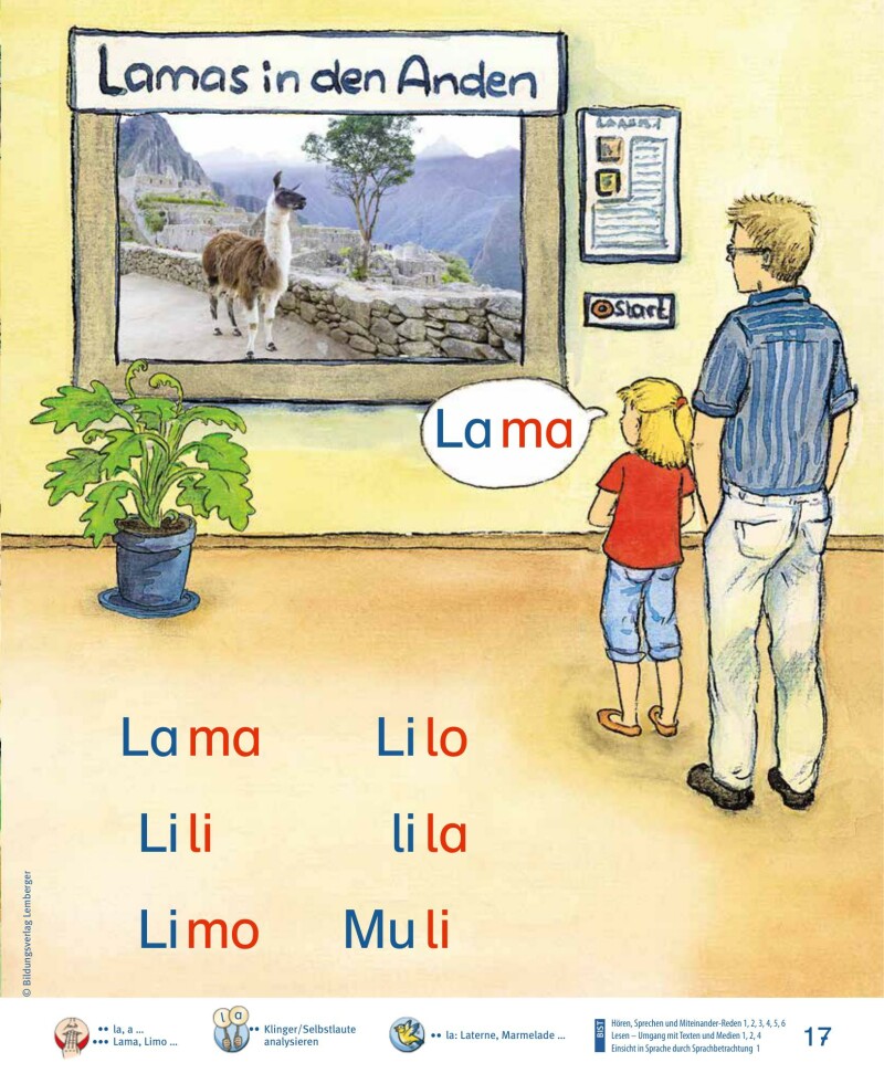 ABC der Tiere 1 - Schulbuch Kompaktausgabe: Lesen in Silben - Silbenfibel