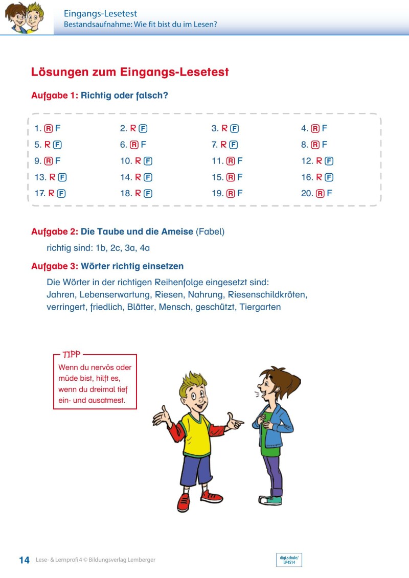Lese- und Lernprofi 4 v3.1 / Schulbuch
