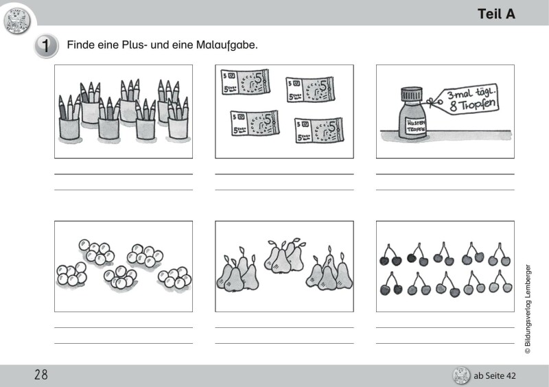Mathetiger 2 NEU – Schulbuch Tigertrainer – Teil A (für das 1. Semester) – Classic