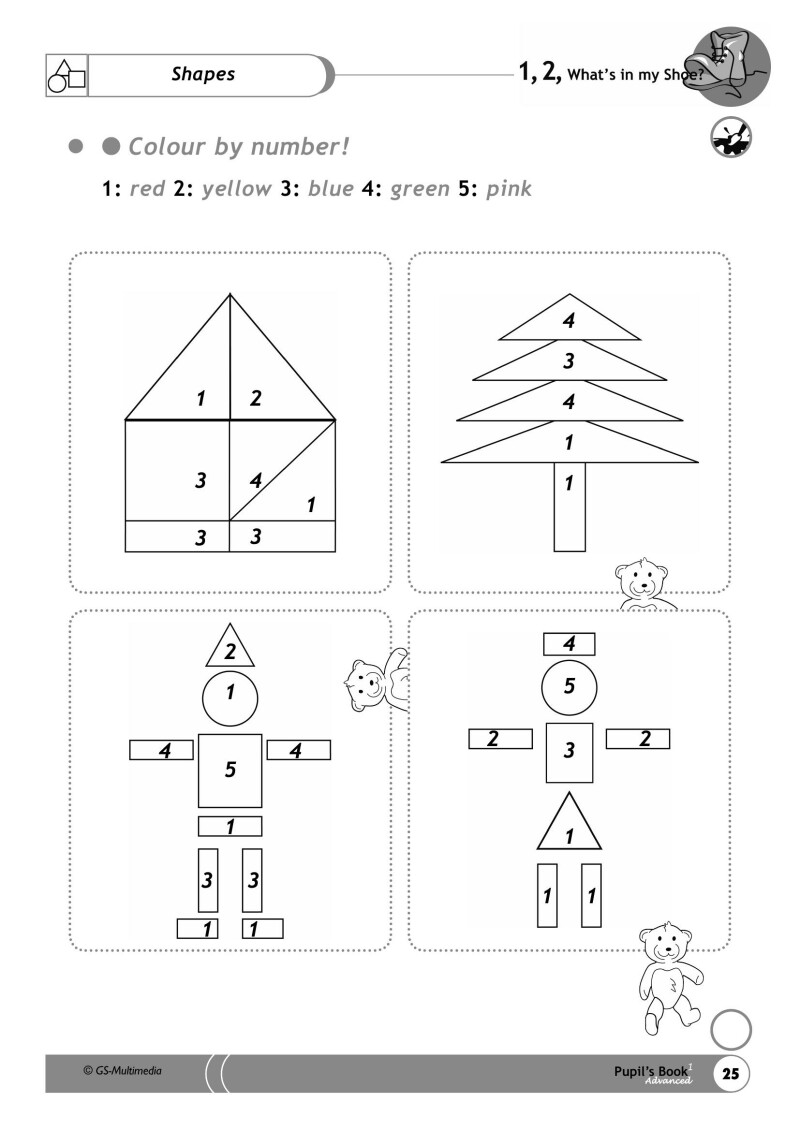 1,2, What's in my Shoe? - Pupil's Book 1 - Advanced