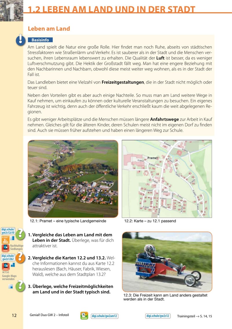 Genial! DUO Geographie/Wirtschaftskunde 2 - Info-Teil