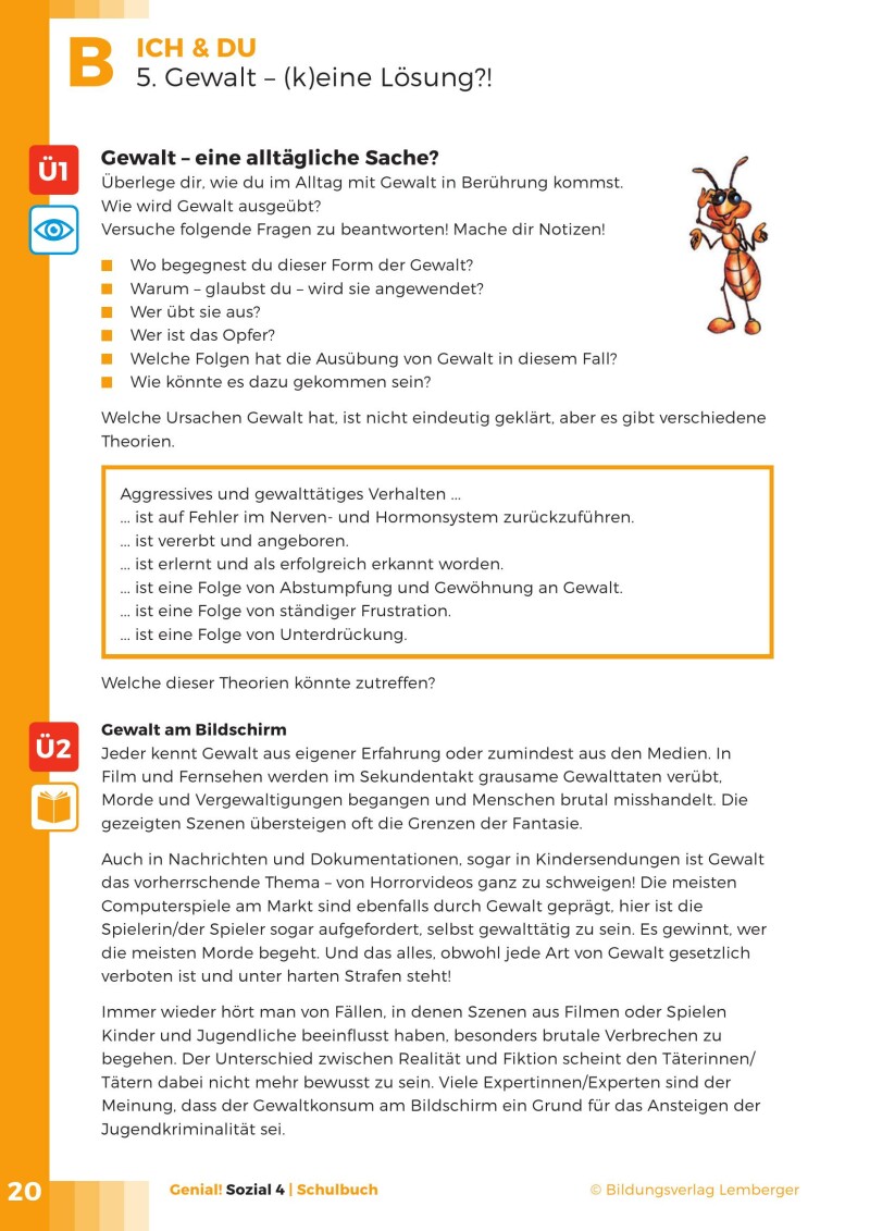 Genial! sozial 4 - SchülerInnenbuch