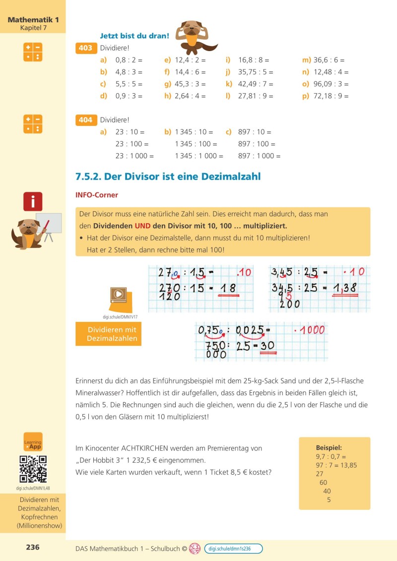 DAS Mathematikbuch 1 IKT – Schulbuch LP’23 v.1.1 / Teil 2 für das 2. Semester