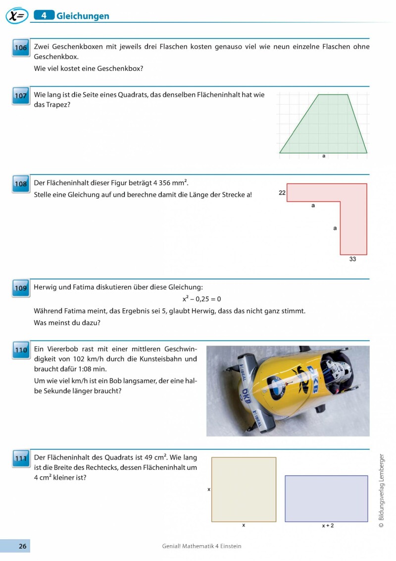 Genial! Mathematik 4 - Einstein Junior