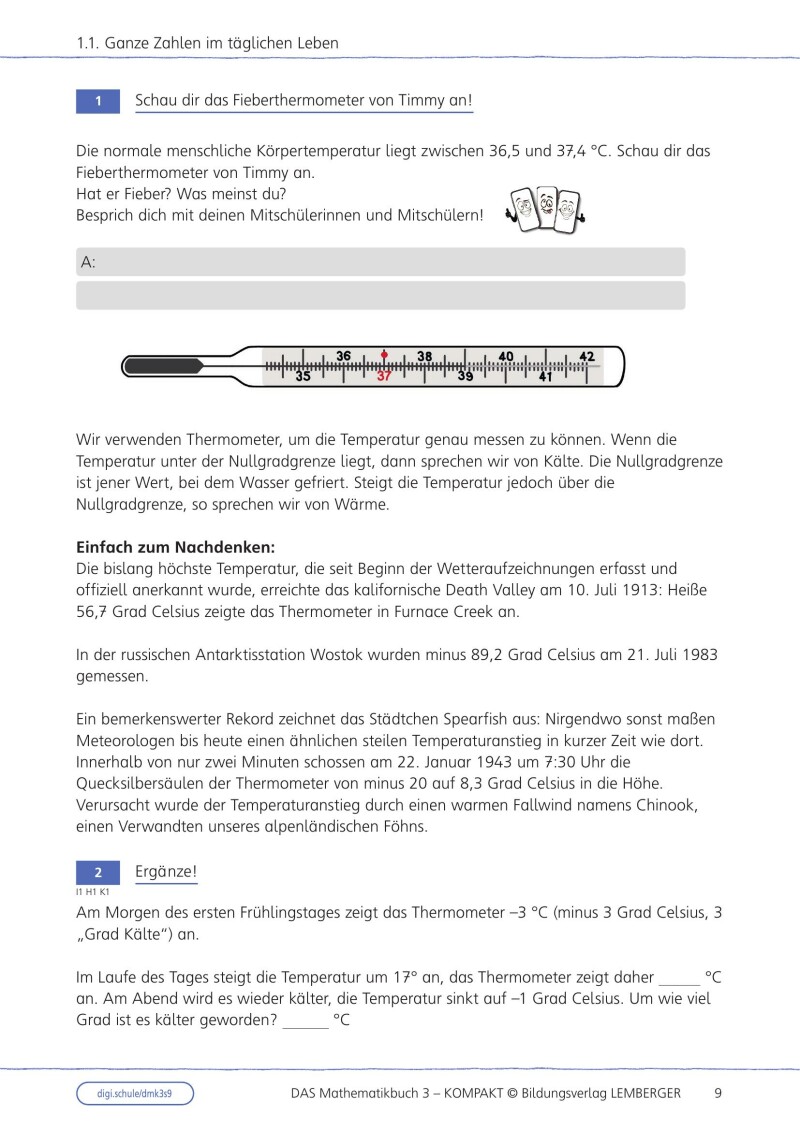 DAS Mathematikbuch 3 – KOMPAKT Grundkompetenzen-Training / Schulbuch