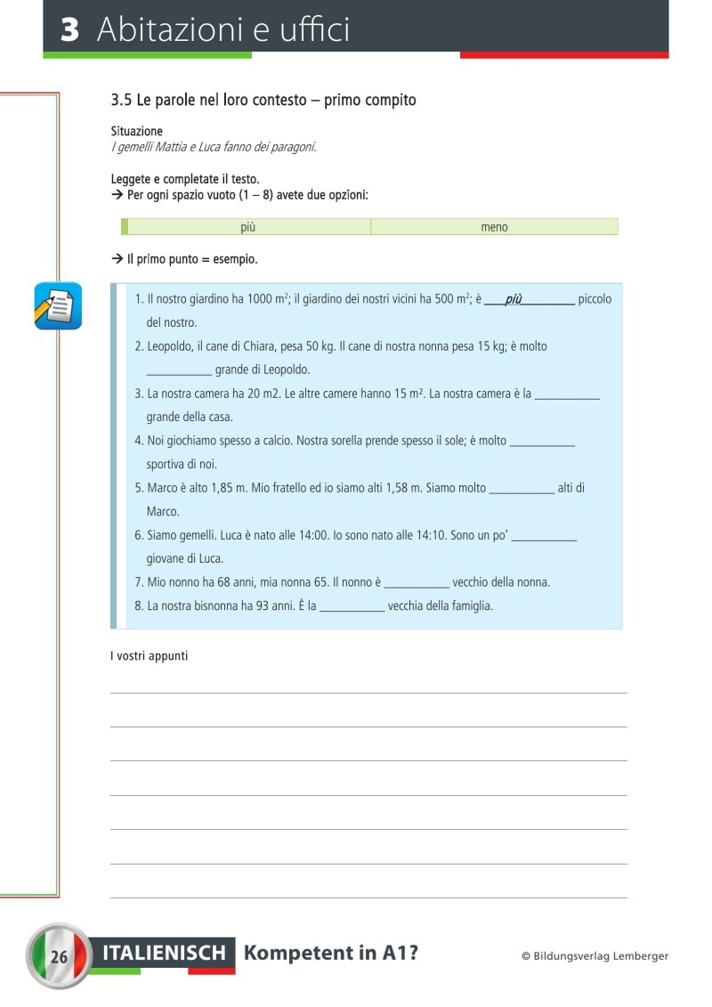 Italienisch Kompetent in A1? Arbeitsbuch inkl. Audio-CD