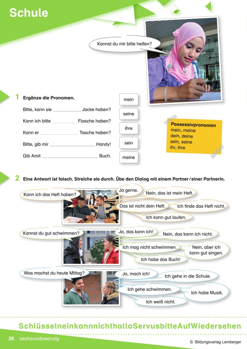 Willkommen – Deutsch als Zweitsprache für Jugendliche I