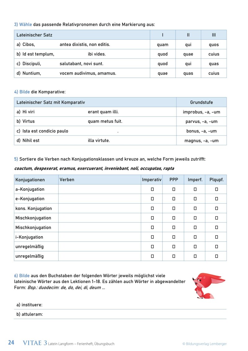 Vitae 3 / Ferienheft