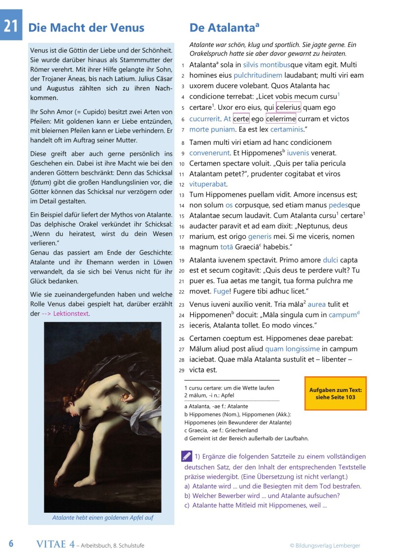 Vitae 4 / Schulbuch für die 4. Klasse Unterstufe v1.1