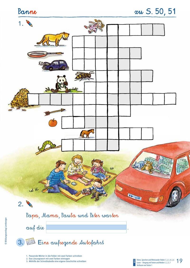 ABC der Tiere 1 – Schulbuch: Lesen in Silben – Arbeitsheft – Teil B Schreibschrift LP‘23 v1.1