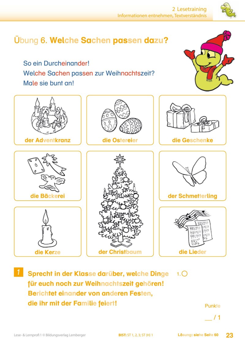 Lese- und Lernprofi 1 - Schulbuch: Silbierte Ausgabe_Version 3.1