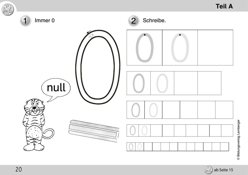 Mathetiger 1 NEU - Schulbuch Tigertrainer - Teil A (für das 1. Semester)