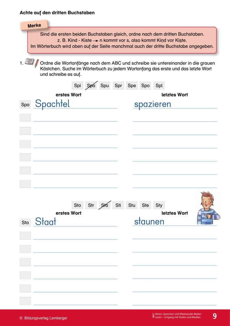 Schlag auf, schau nach… Silbenwörterbuch v2.1/Arbeitsheft 2 (3. und 4. Klasse)_LP’23