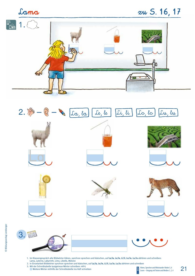 ABC der Tiere 1 – Schulbuch: Lesen in Silben – Arbeitsheft – Teil A Schreibschrift LP‘23 v1.1