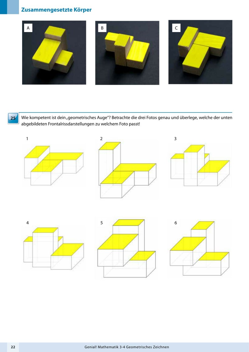 Genial! Mathematik 3-4 – Geometrisches Zeichnen – Schulbuch LP’23