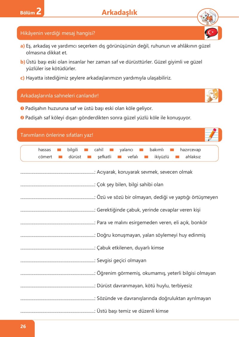 Sen ve Ben 6. Kompetenzorientiertes Arbeitsmaterial für den Muttersprachlichen Unterricht Türkisch