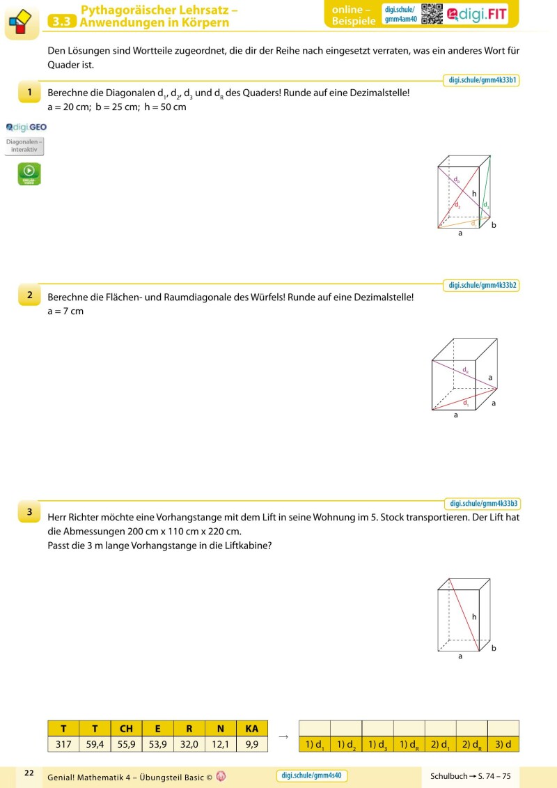 Genial! Mathematik 4 – Übungsteil IKT LP‘23 v1.1: Basic Edition