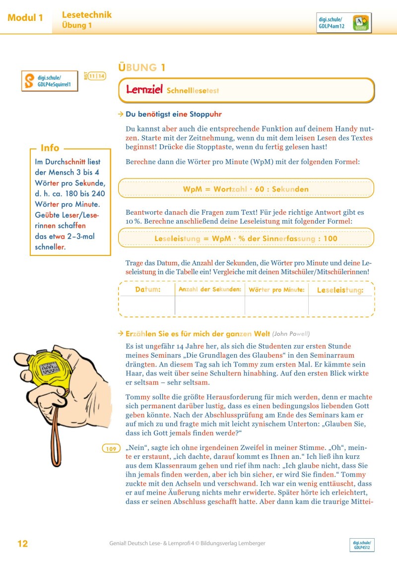 Genial! Deutsch 4 – Lese- und Lernprofi IKT v3.1 / Schulbuch silbierte Ausgabe  PLUS Lizenz