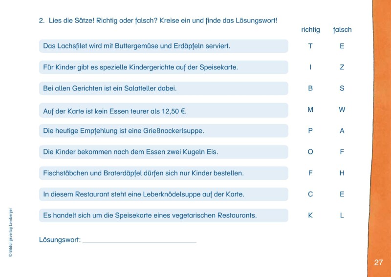 ABC der Tiere 3 - lesen - verstehen - malen