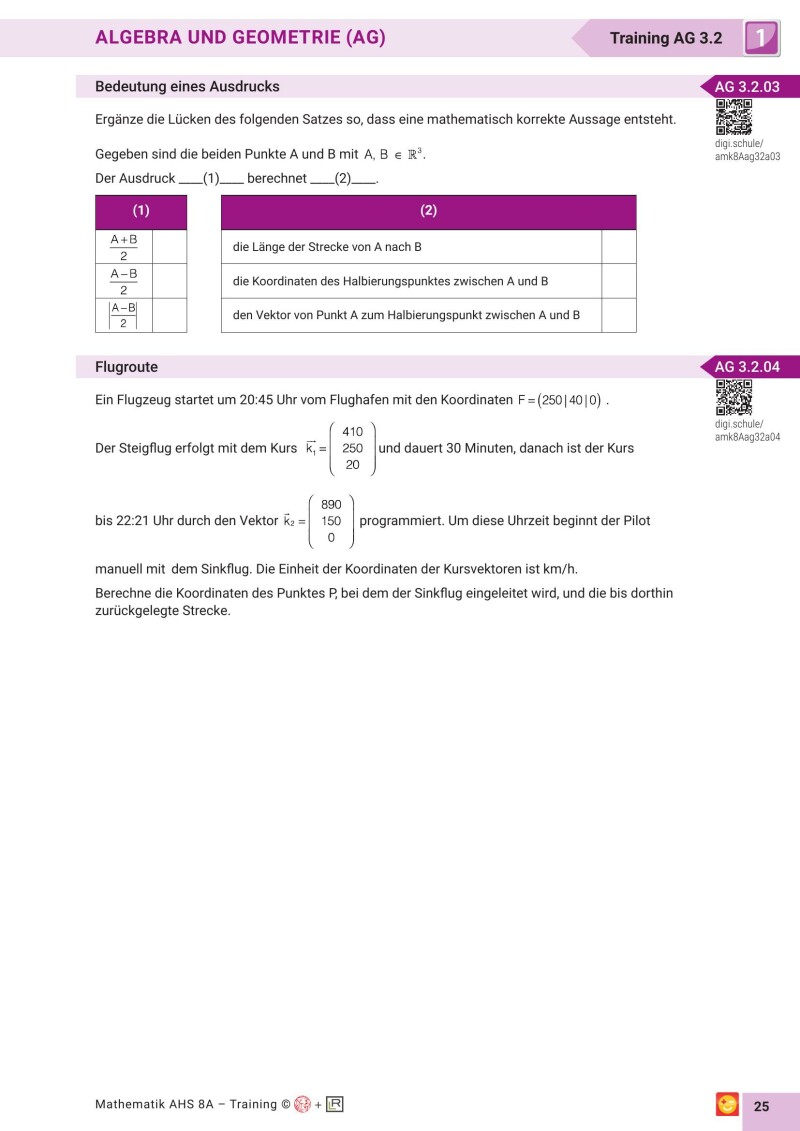 Grundkompetenzen Training Mathematik 12. Schulstufe mit Lösungsteil - Band 1