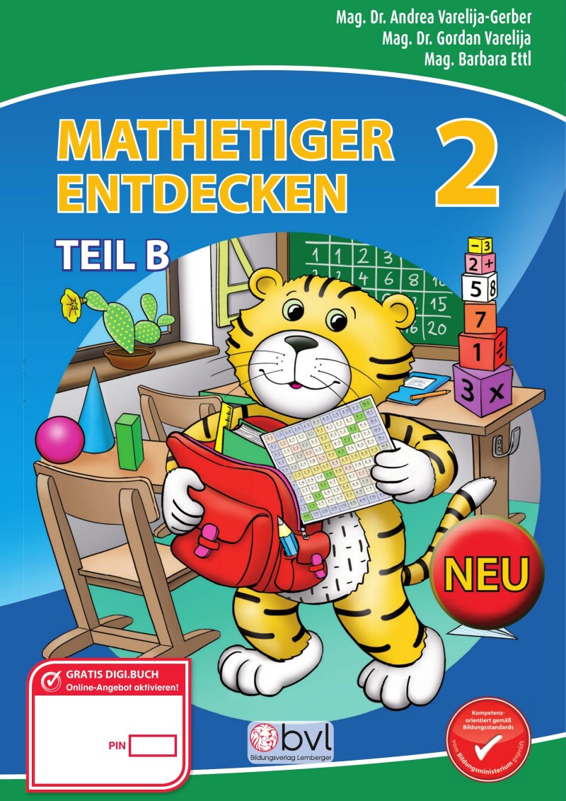 Mathetiger 2 - Schulbuch Teil B (für das 2. Semester)