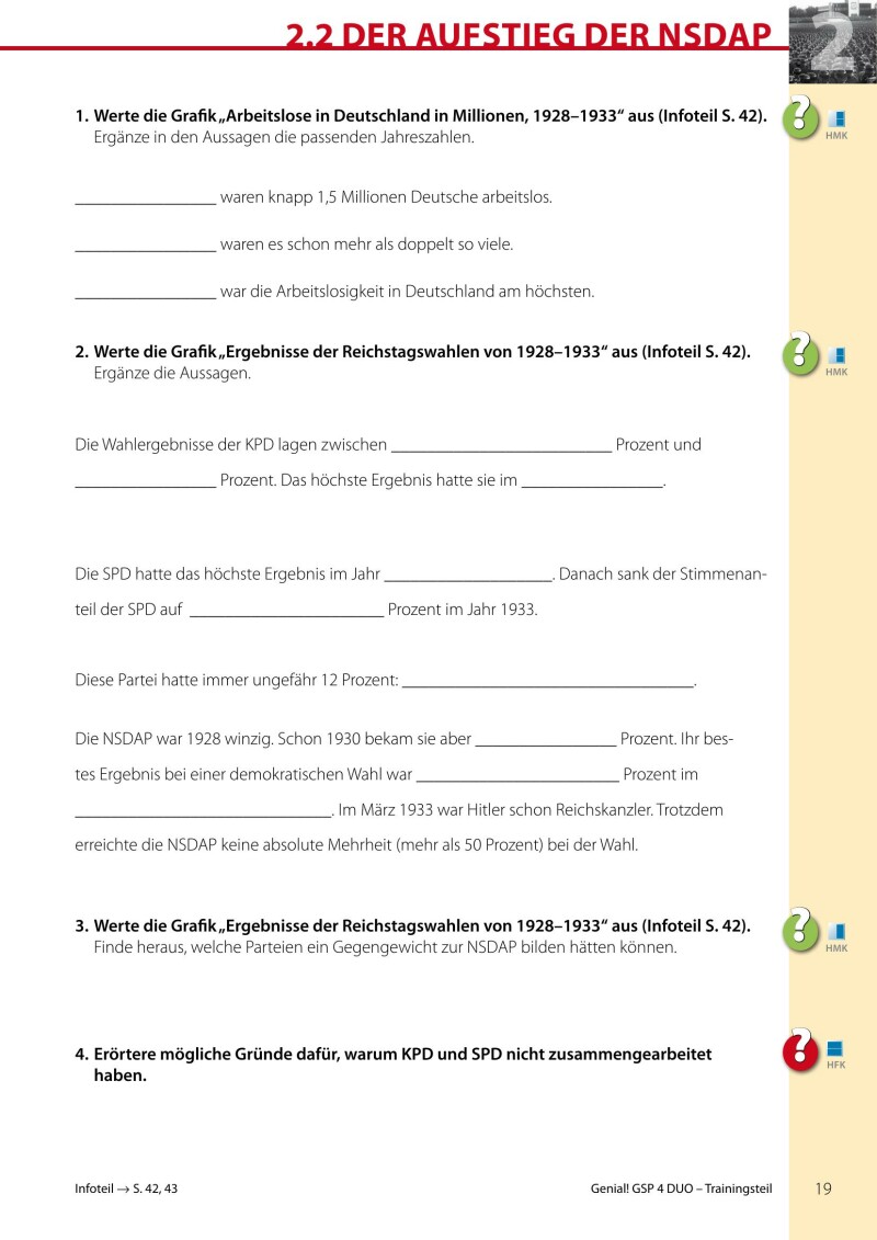 Genial! DUO Geschichte 4 - Trainings-Teil