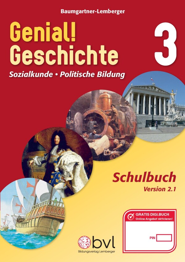 Genial! Geschichte 3 - Schulbuch (mit Lösungen)