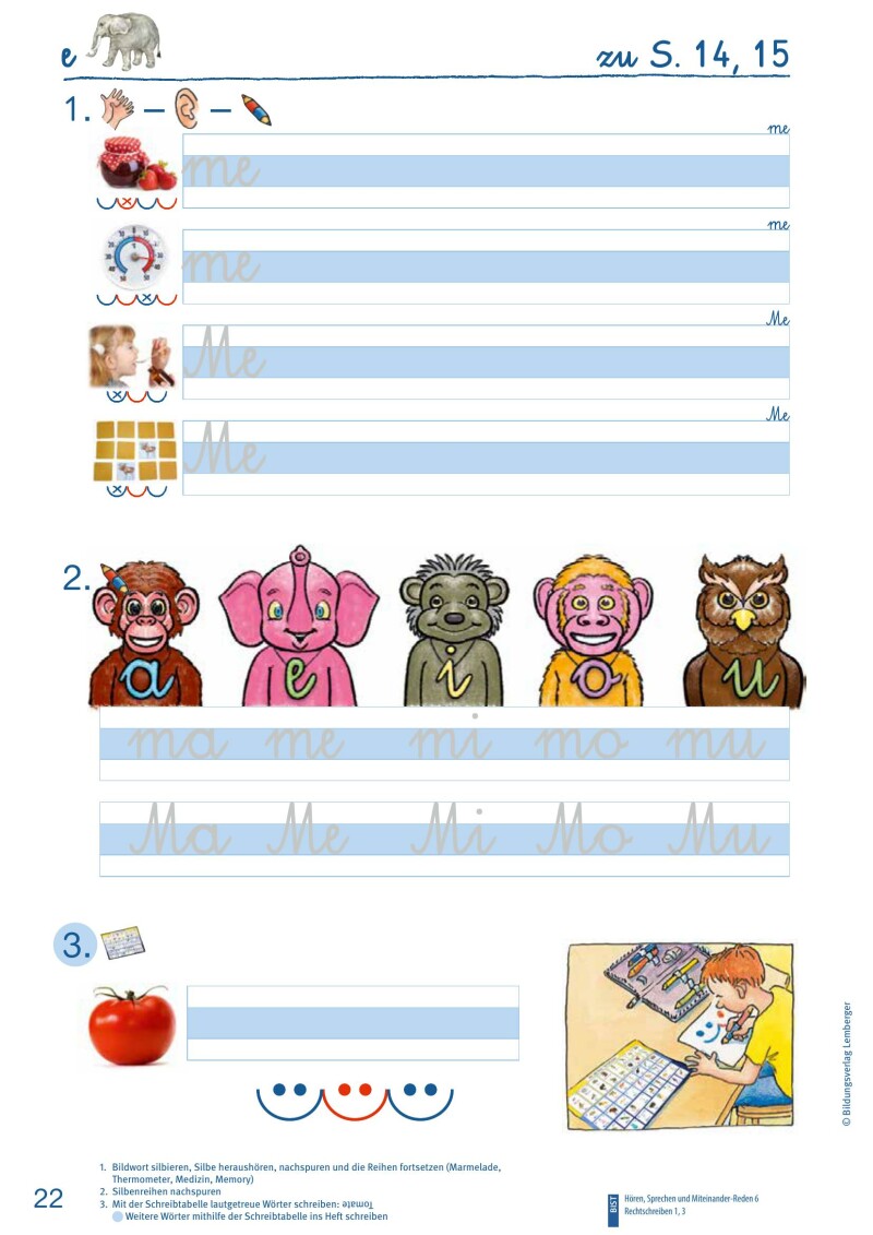 ABC der Tiere 1 – Schulbuch: Schreiblehrgang – Teil A Schreibschrift LP‘23 v.1.1