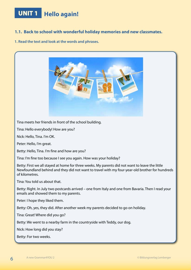 Modern English – A new Grammar4YOU_Band 2 (A1/A2)