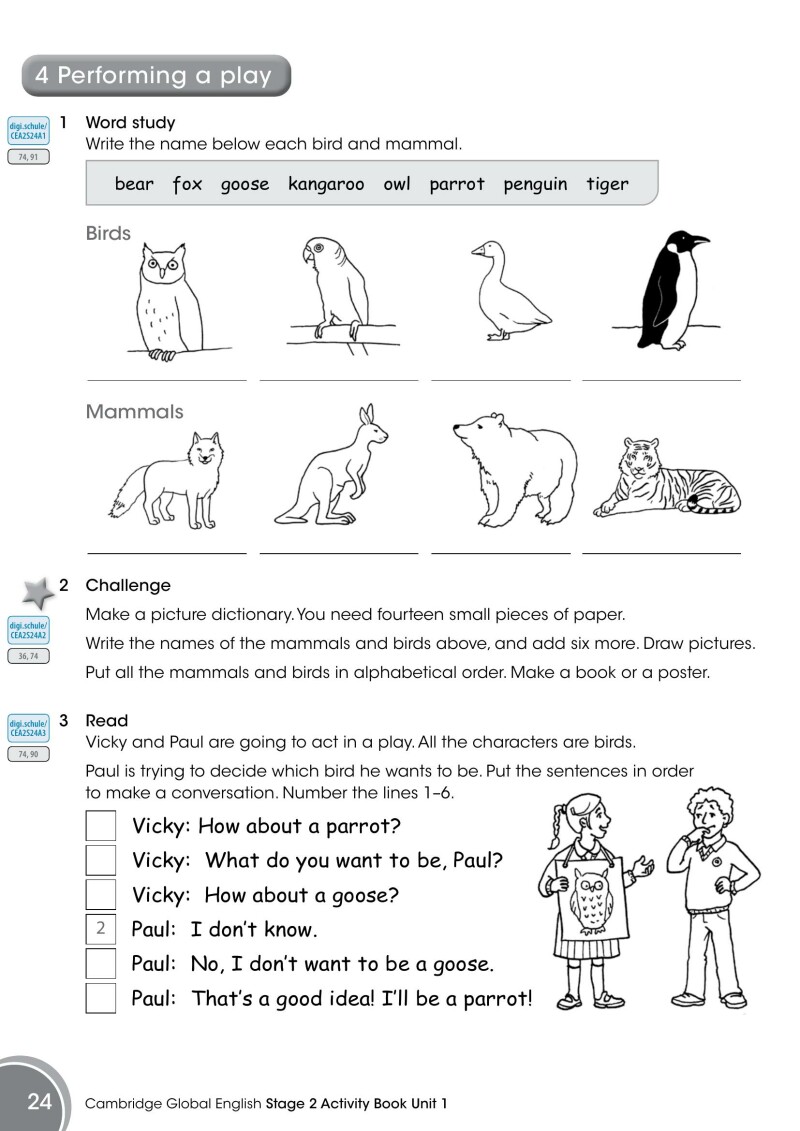 Cambridge Global English 2 – Activity Book mit E-Book_LP’23 v.1.1 / Schulbuch