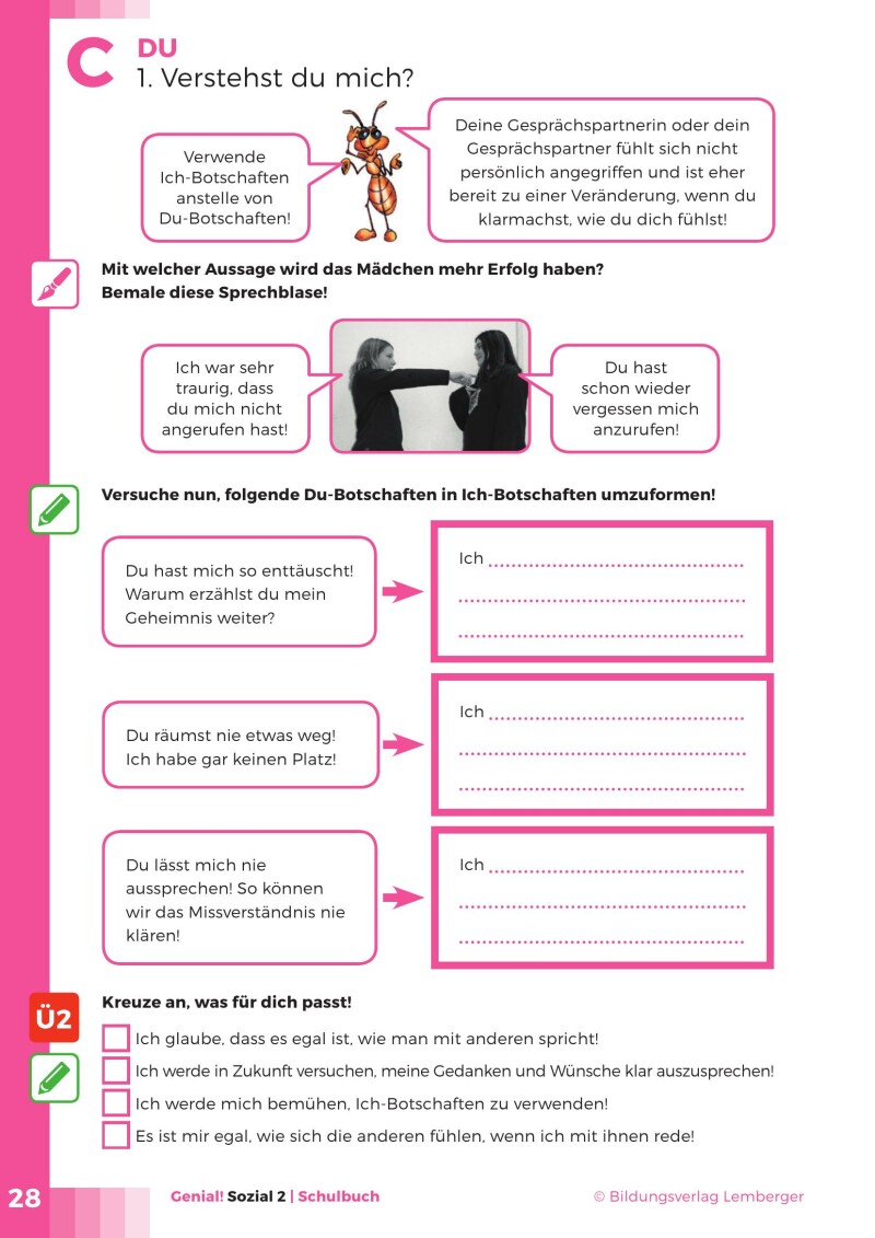 Genial! sozial 2 - SchülerInnenbuch