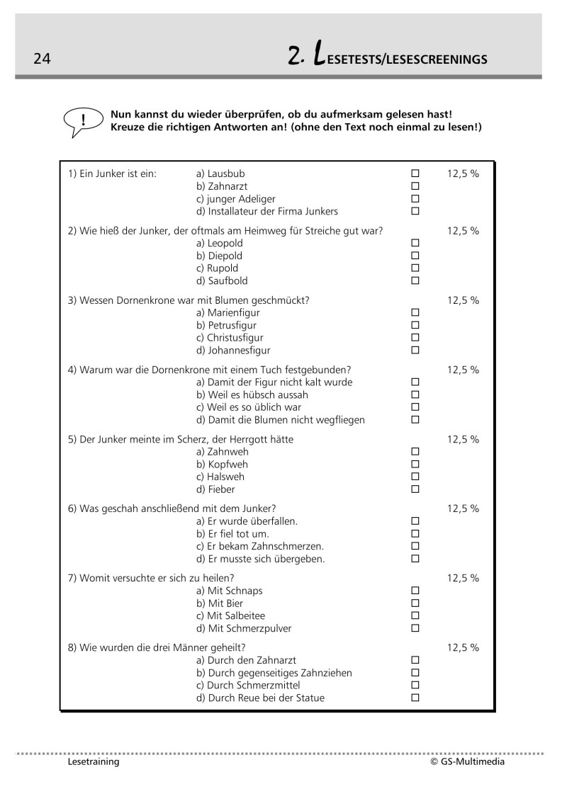 Kompetenz Lernen® - future training - Lesetraining