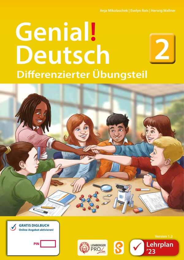 Genial! Deutsch 2 – Sprachbuch IKT LP’23 v.1.2 / Differenzierter Übungsteil
