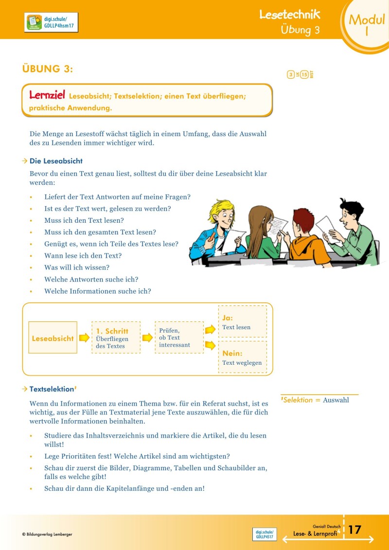 Genial! Deutsch 4 – Lese- und Lernprofi IKT v3.1 / Schulbuch
