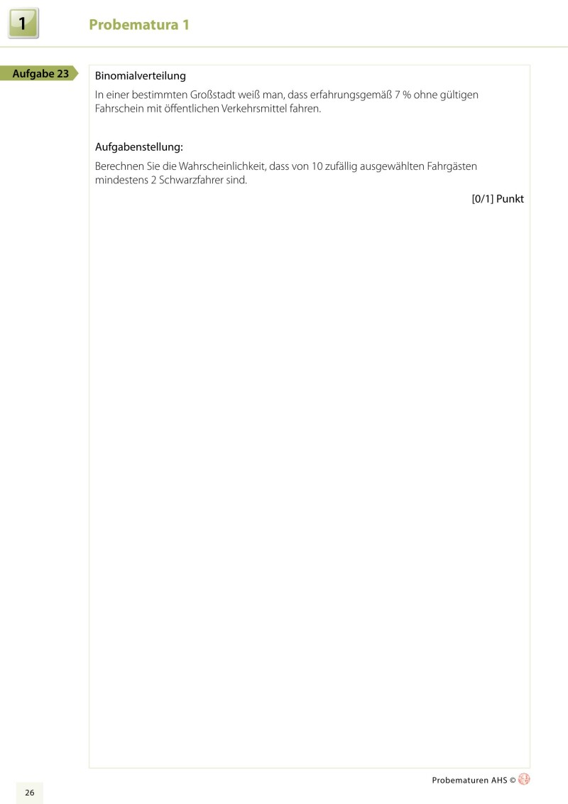 Mathematik AHS - Maturavorbereitung