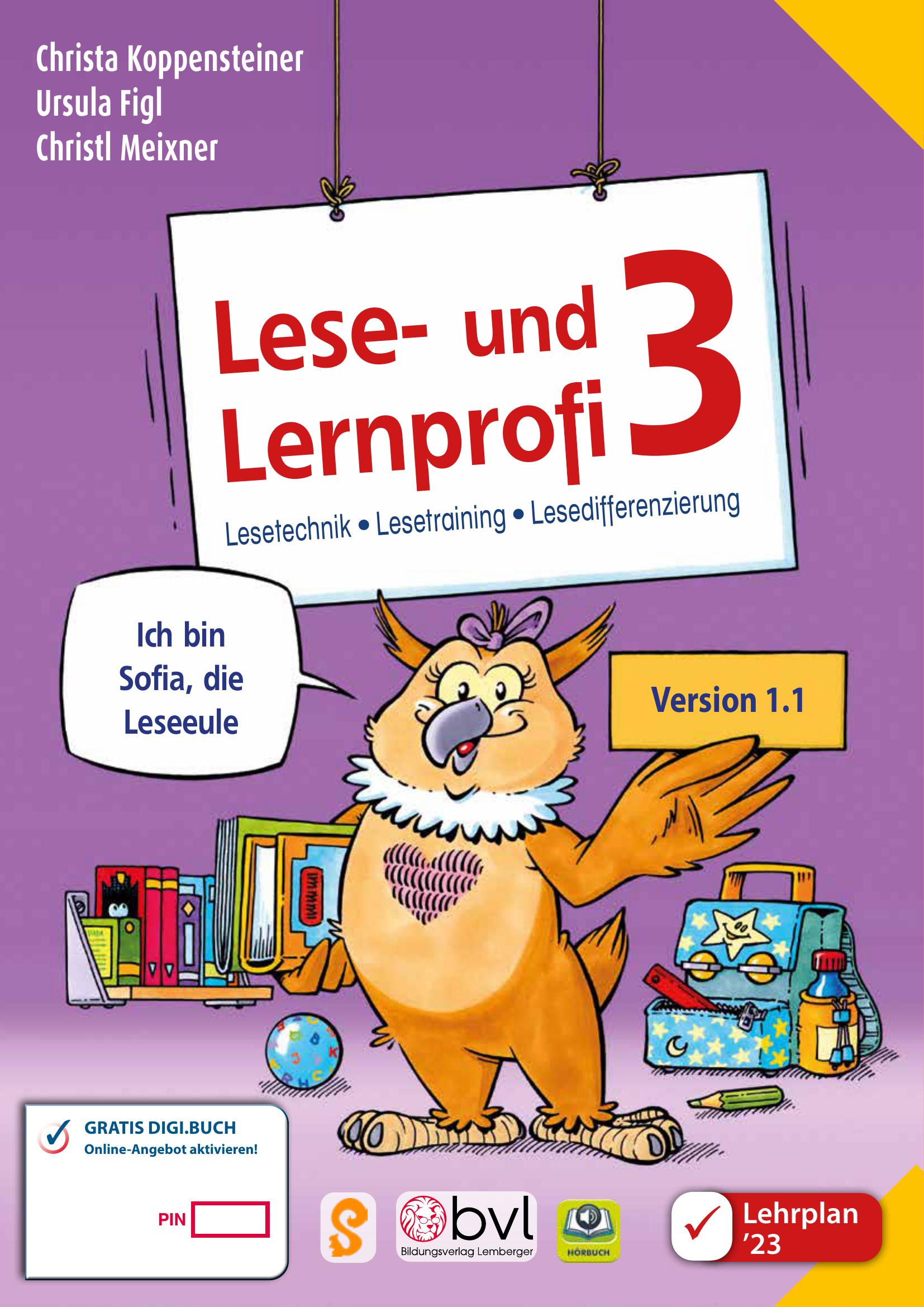 Lese- und Lernprofi 3 LP’23 v1.1 / Schulbuch