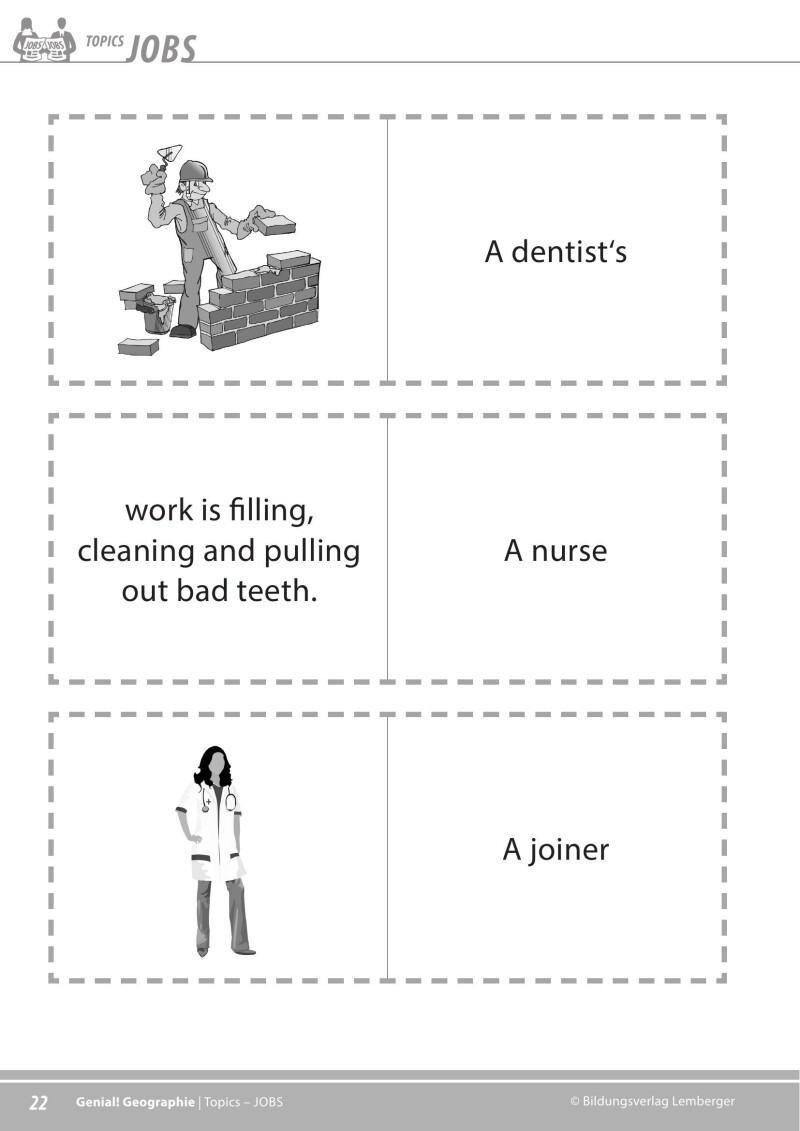 Genial! GW 3 – topics 3: Jobs