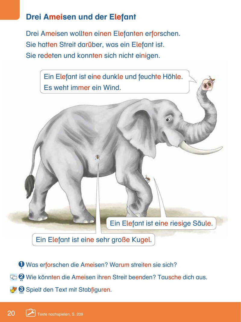 ABC der Tiere 2 – Schulbuch: Lesebuch / Originalausgabe Mildenberger