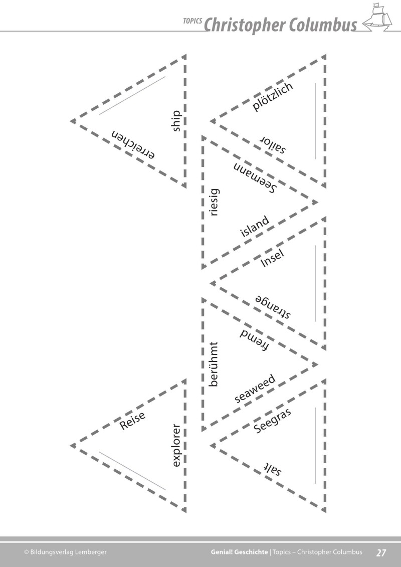 Genial! Geschichte 3 – topics 1: Columbus