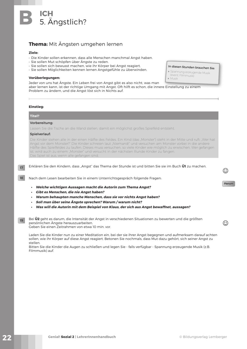 Genial! sozial 2 - LehrerInnenbuch