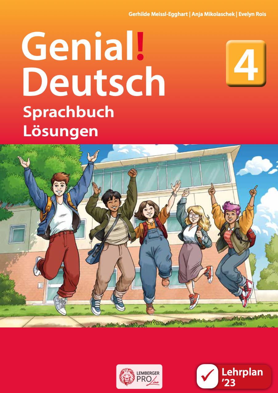 Genial! Deutsch 4 - Sprachbuch LÖSUNGEN
