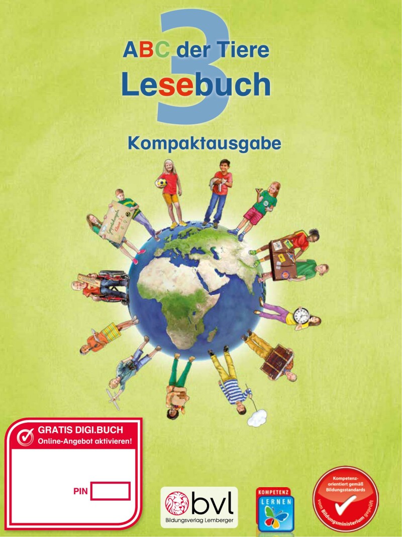ABC der Tiere 3 - Schulbuch Kompaktausgabe: Lesebuch