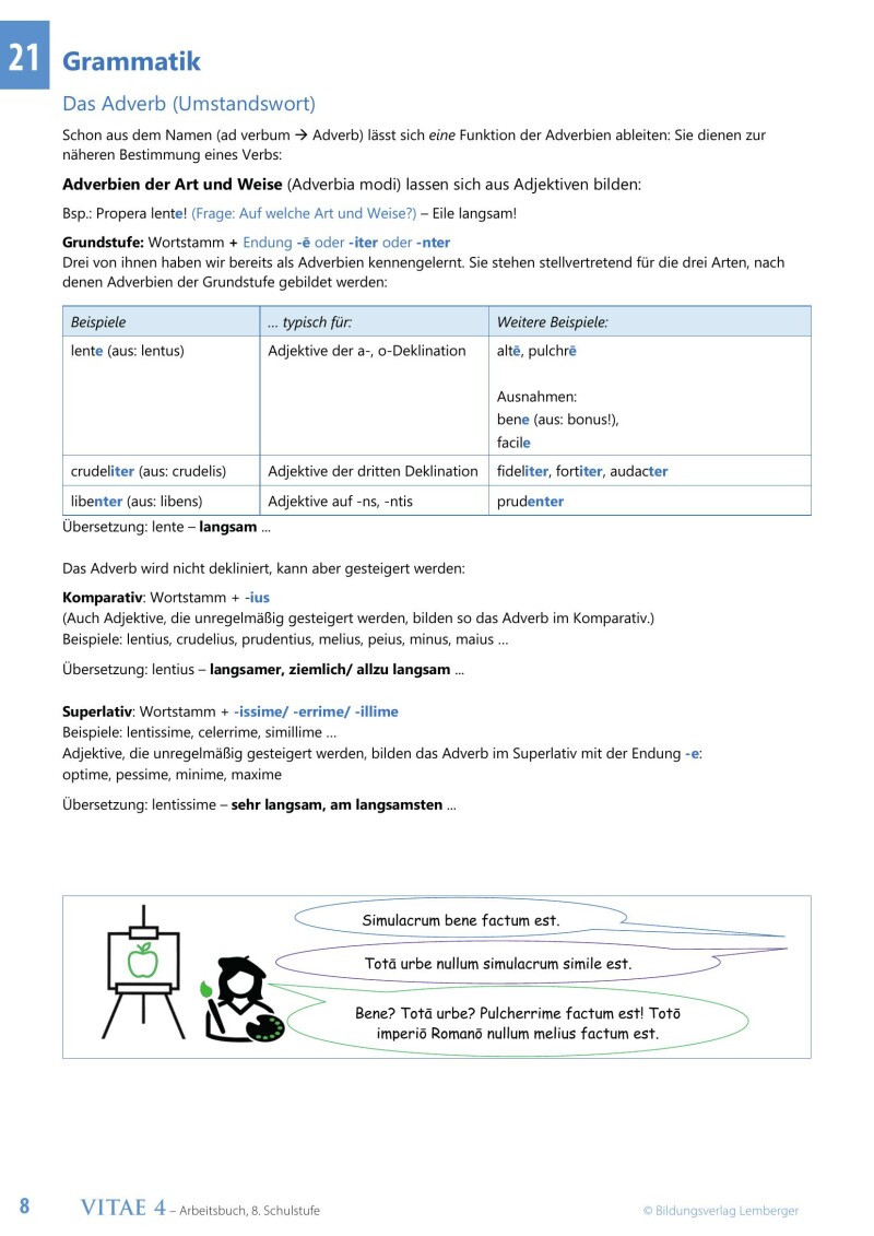 Vitae 4 / Schulbuch für die 4. Klasse Unterstufe v1.1