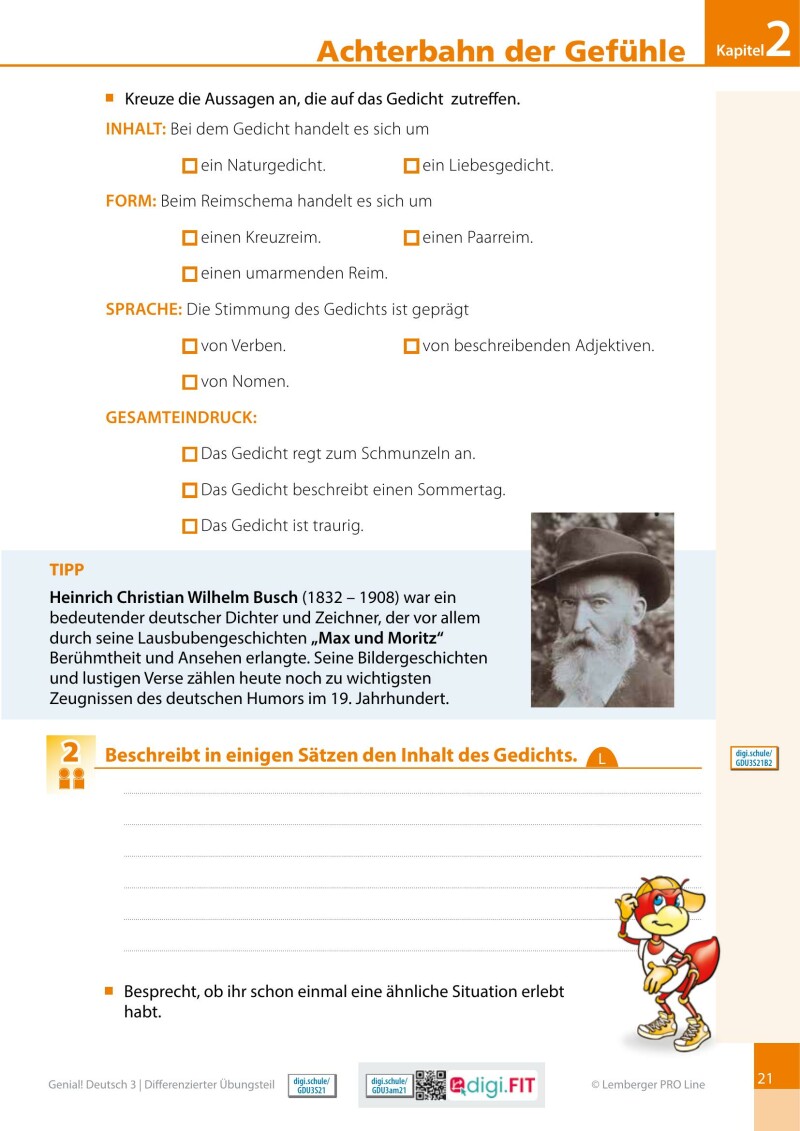 Genial! Deutsch 3 – Sprachbuch IKT LP’23 v.1.1 / Differenzierter Übungsteil