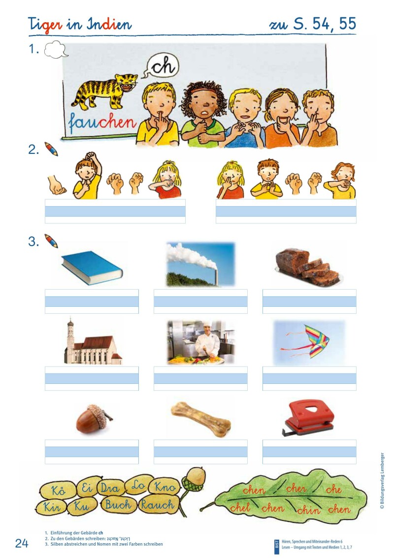 ABC der Tiere 1 – Schulbuch: Lesen in Silben – Arbeitsheft – Teil B Schreibschrift LP‘23 v1.1